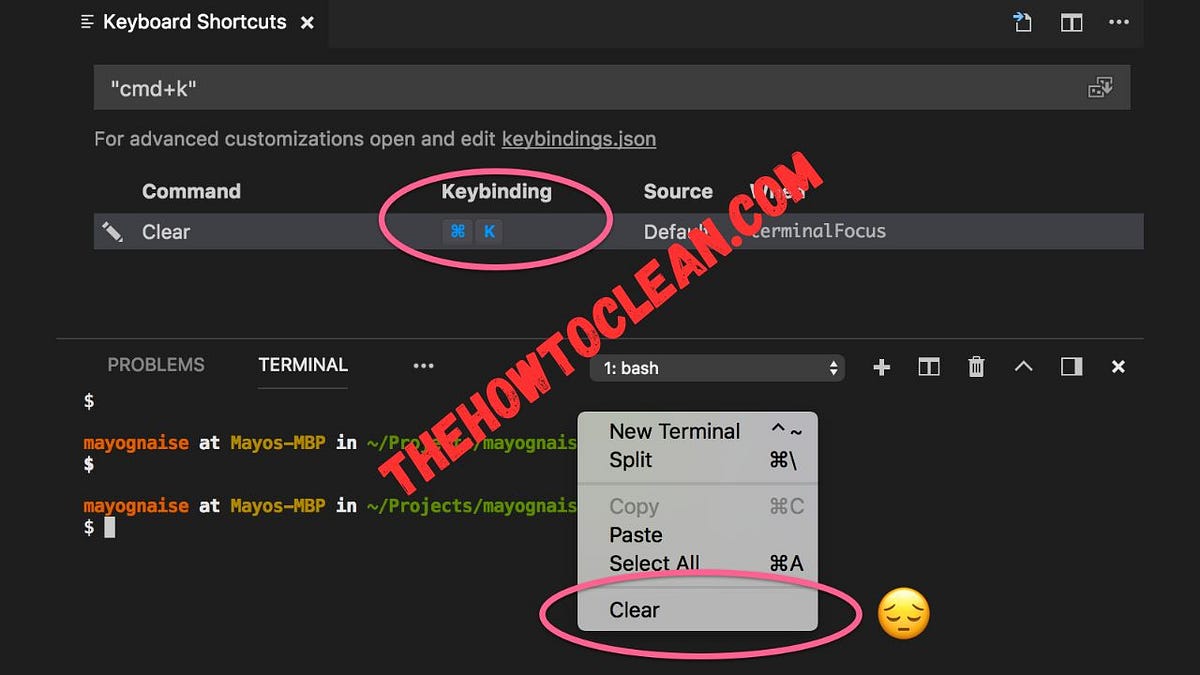 How To Clear Terminal In Vs Code C Compiler