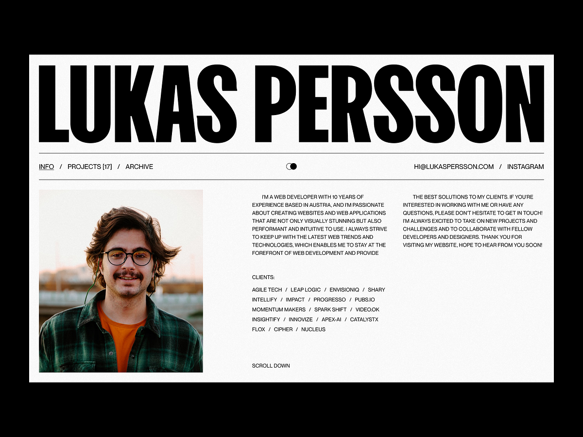 How to create a simple yet effective conceptual website design. | by Alex Tkachev | Mar, 2023 | Medium