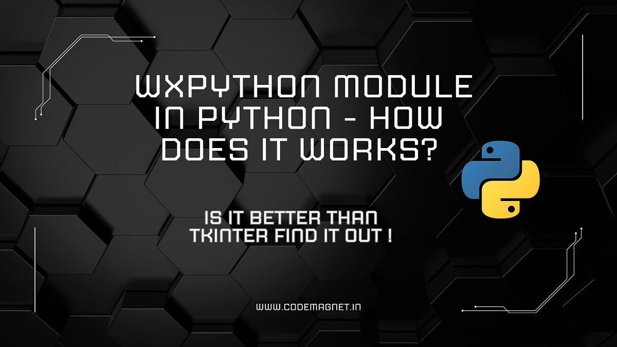 Discover the power of wxPython with our complete guide — it’s more ...