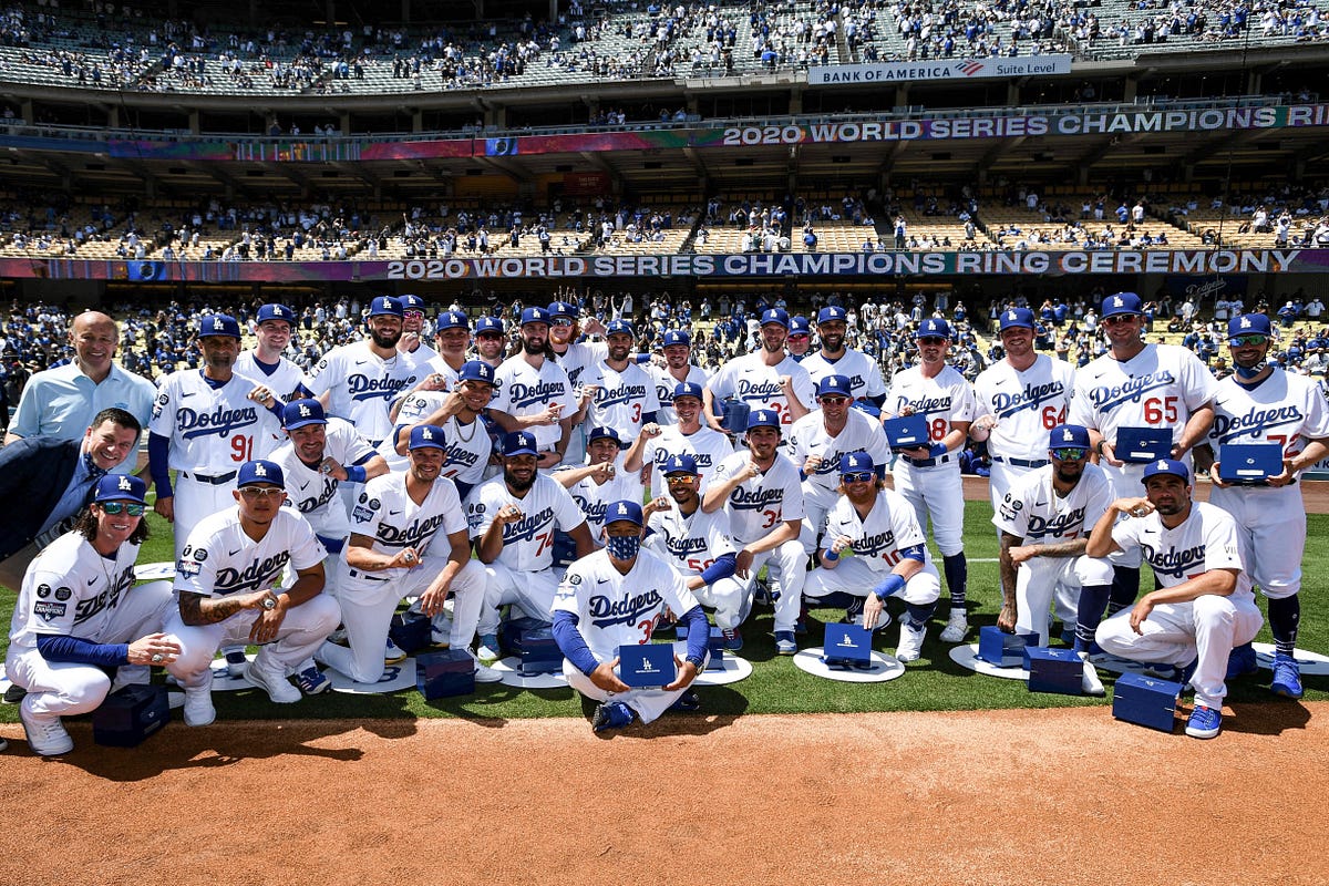 2020 La Dodgers World Series Ring