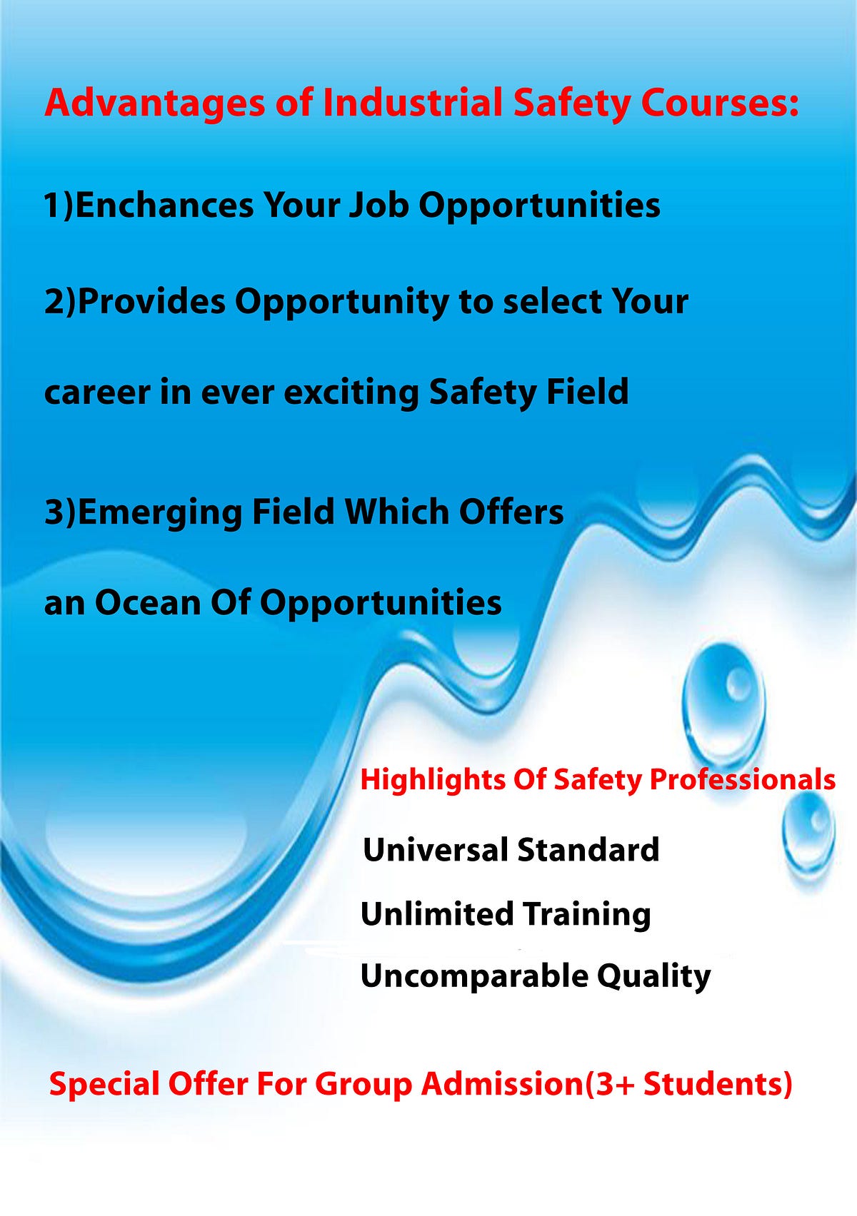 Diploma in Industrial safety course in Chennai — industrial safety