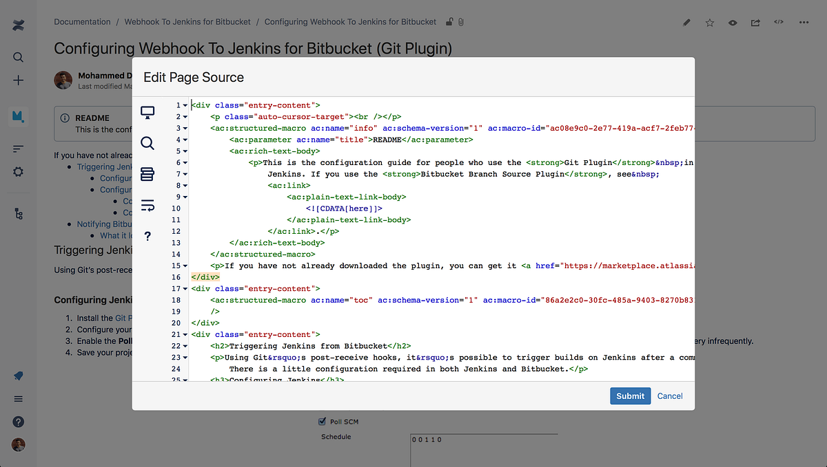 Source Editor for Confluence Redesigned by Mohammed Davoodi Mohami Blog