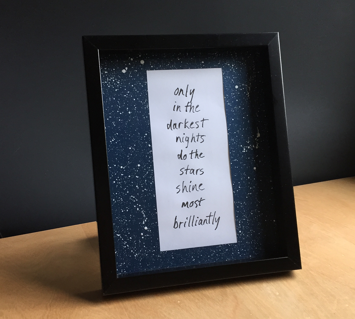 Stars. A handwritten calligraphy piece of a… | by Suhaila | Suhaila ...