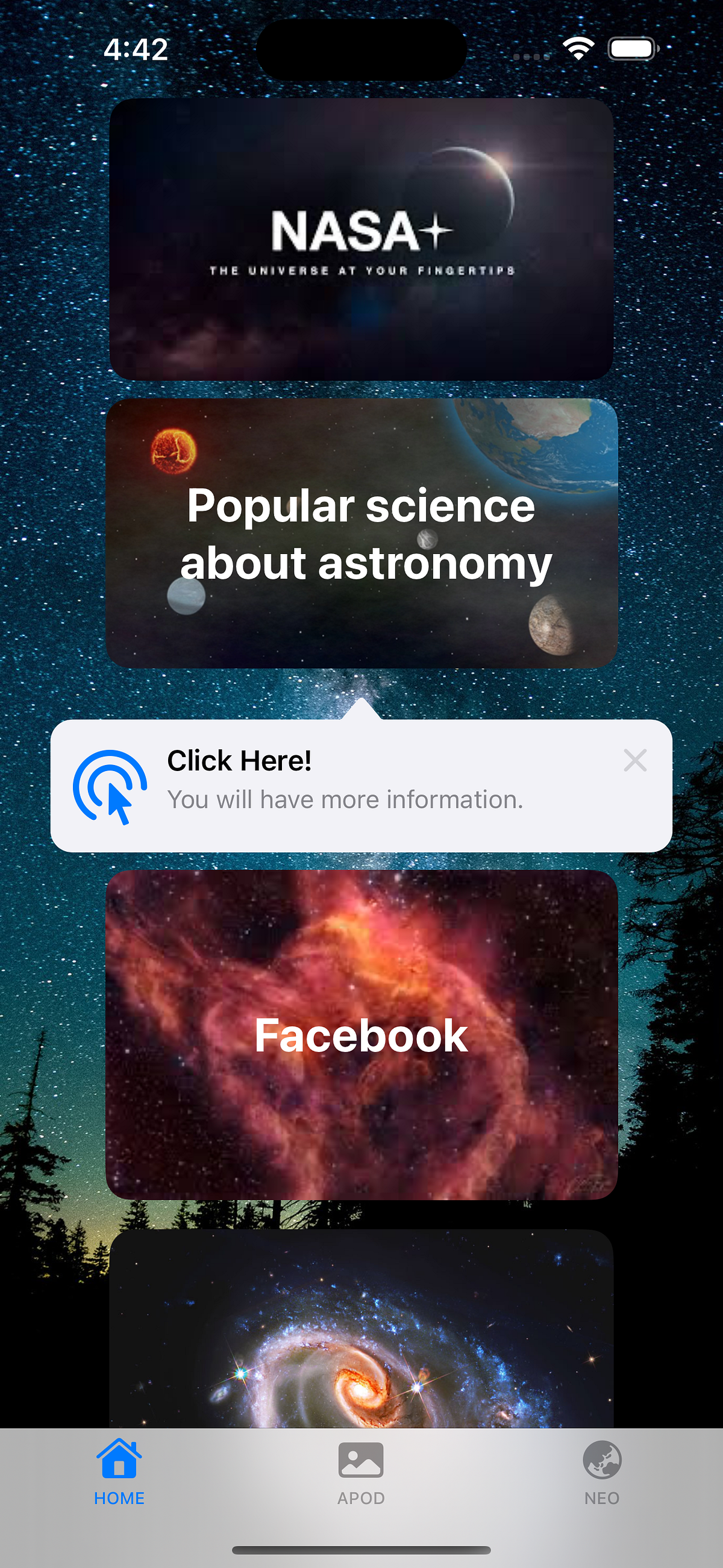 【ios 應用程式開發入門】04 期末專題 本次app的主題是與太空有關～ By Fang 海大 Ios App 程式設計 Dec 2023 Medium 