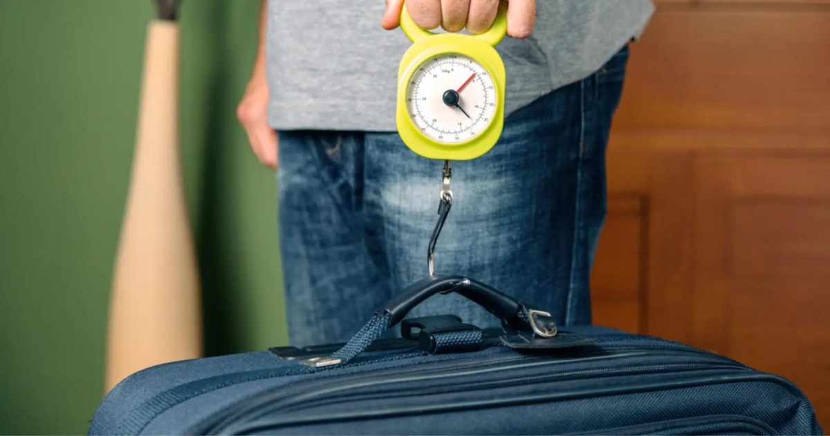 how to weigh your luggage