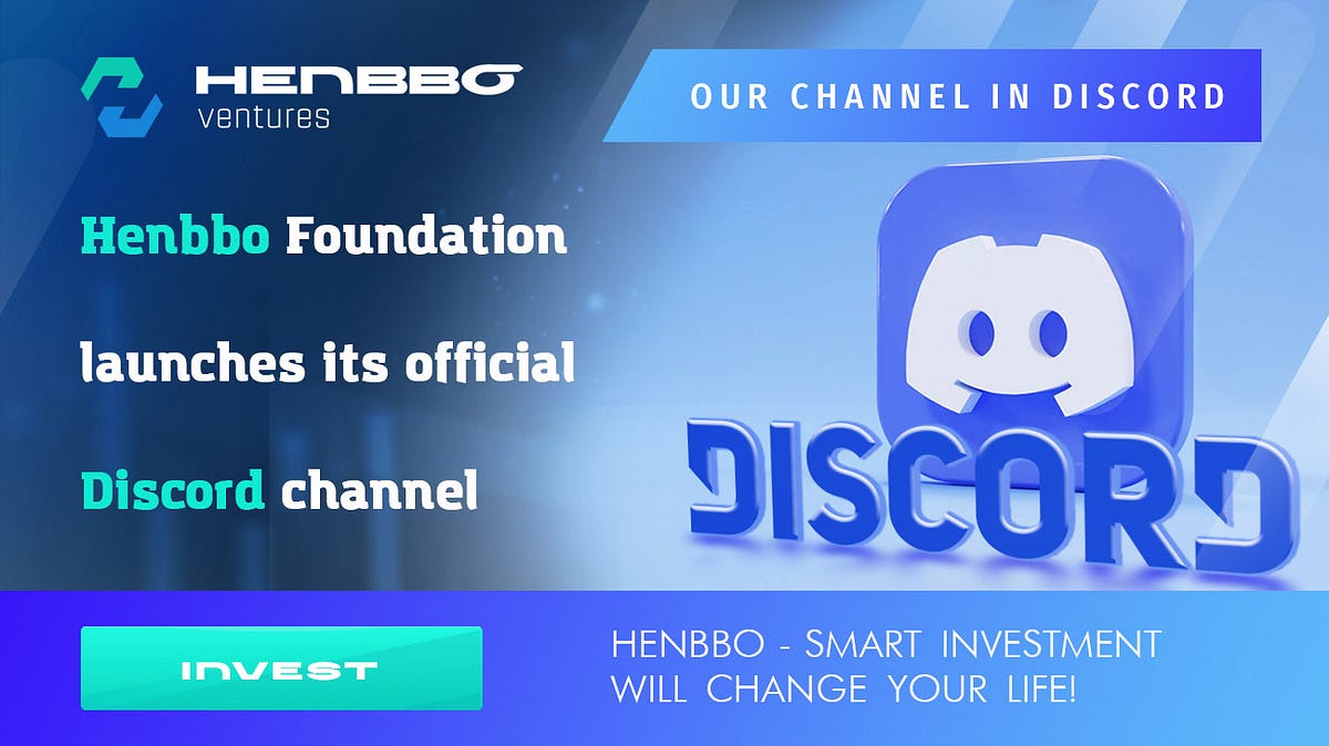 📌HENBBO FOUNDATION LAUNCHES ITS OFFICIAL DISCORD CHANNEL by Henbbo