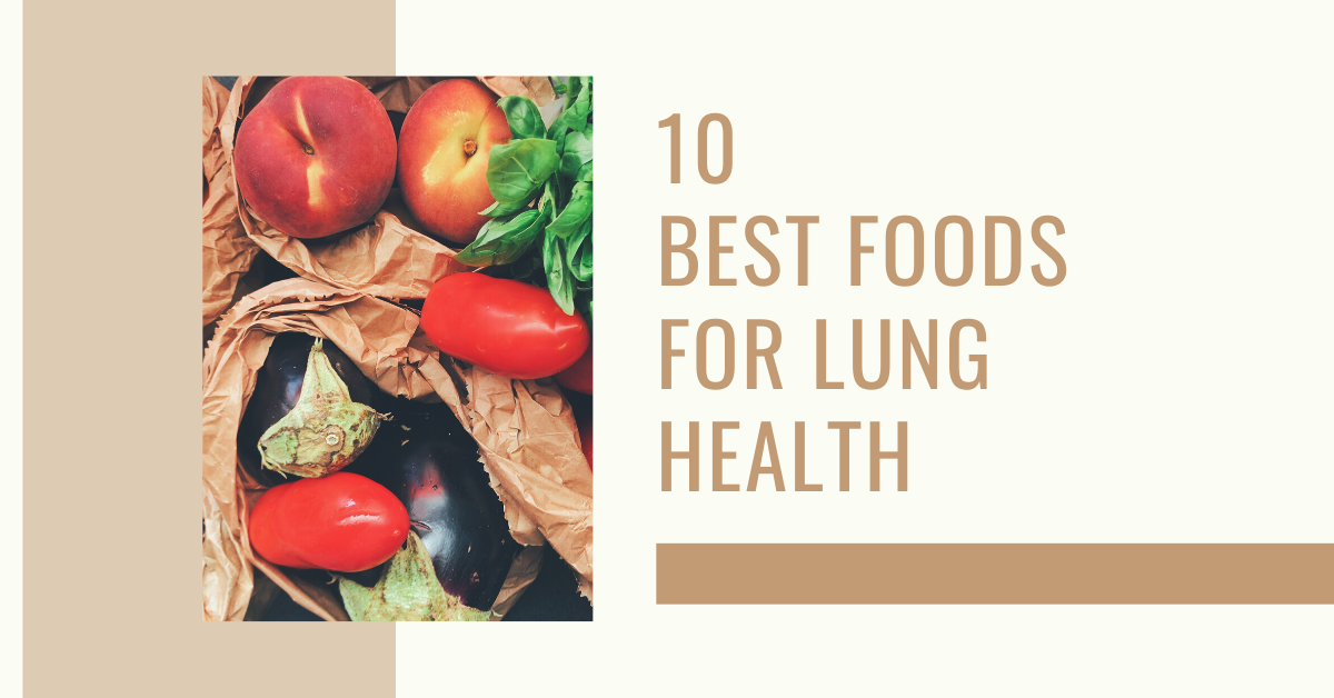 10 Best Foods for Lung Health. Keeping your lungs healthy is essential… by Heal Fast Medium