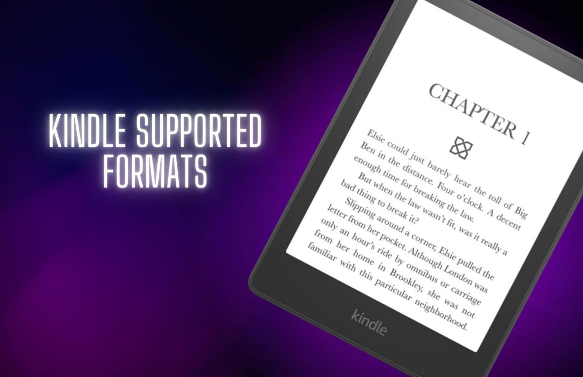 Supported Amazon Kindle eBook Formats Your Guide by Bookzapper Medium