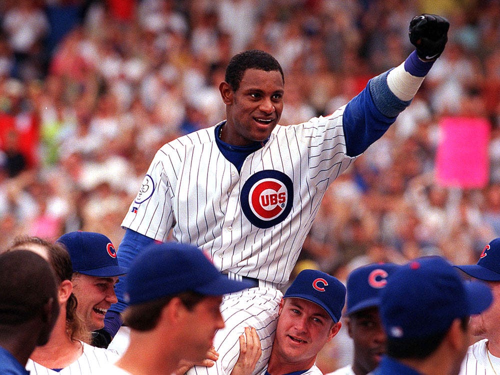 World's Best Sammy Sosa Cubs 2001 Stock Pictures, Photos, and