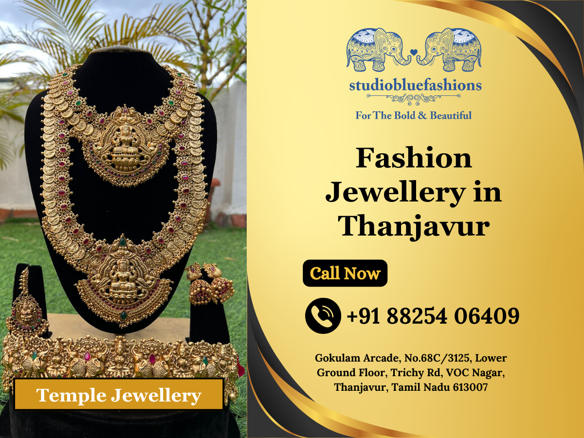 Fashion Jewellery in Thanjavur Studio Blue Fashions Shaliya Medium