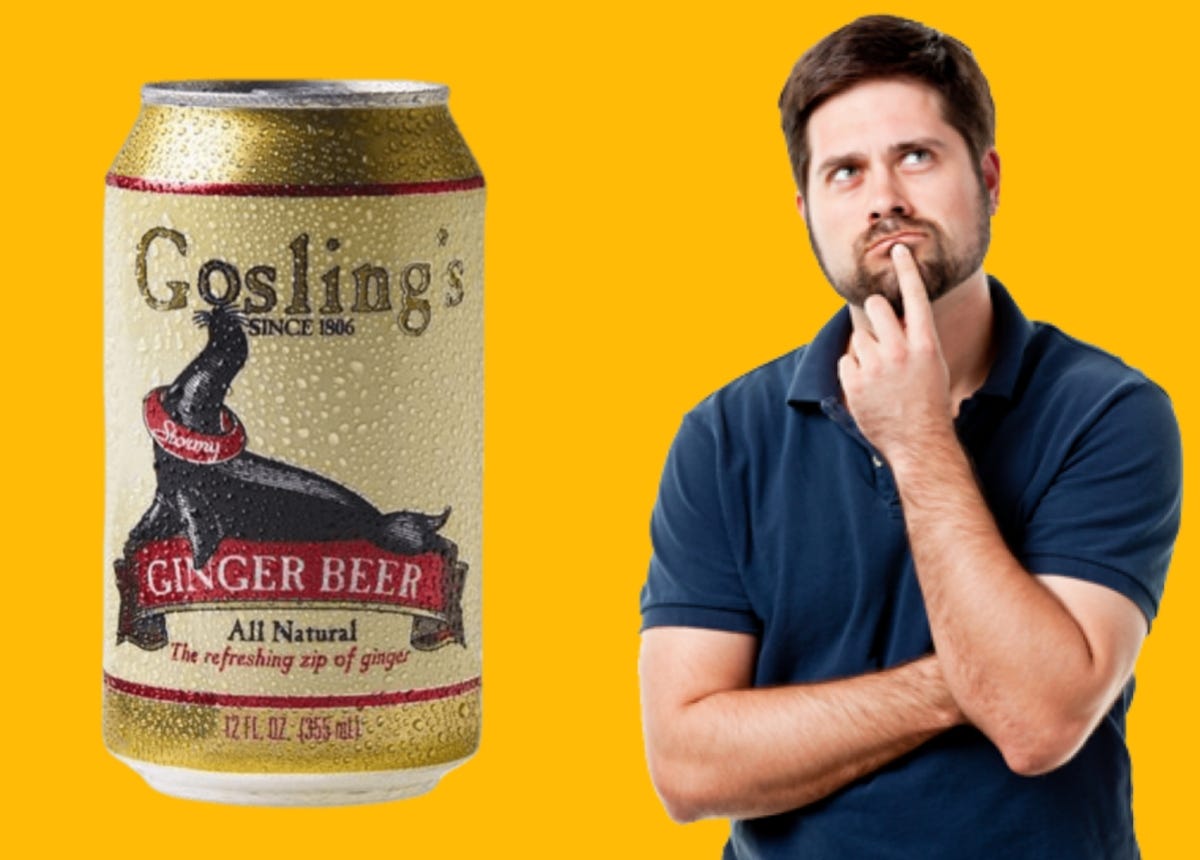 What is Gosling ginger beer? by Coffee Peas Medium