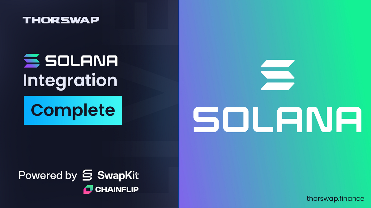 Solana Arrives on THORSwap: A New Frontier for Cross-Chain DeFi ☀️ | by  THORSwap Finance | Medium