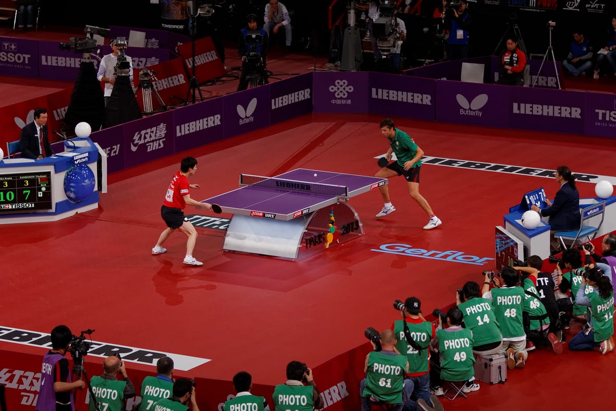 A Brief History of Table Tennis. Table tennis was made in England in