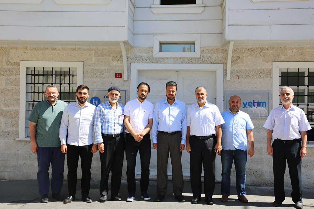 Wefa İnsani Yardım Organizasyonu Vakfımızı Ziyaret Etti