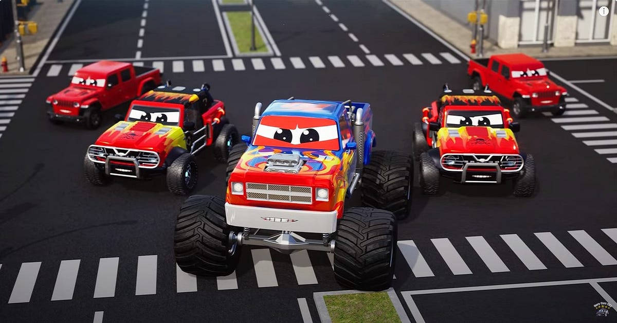 Monster Truck Vs Super Police Cars 2 Vs 1 Epic Action Packed Battle Monster Truck Vs Super Police Cars 2 Vs 1 Epic Action Packed Battle