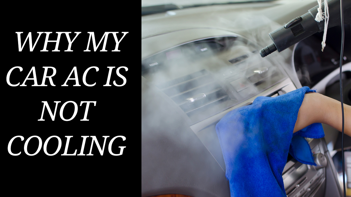 Why my Car AC is not Cooling. A properly functioning car air… by