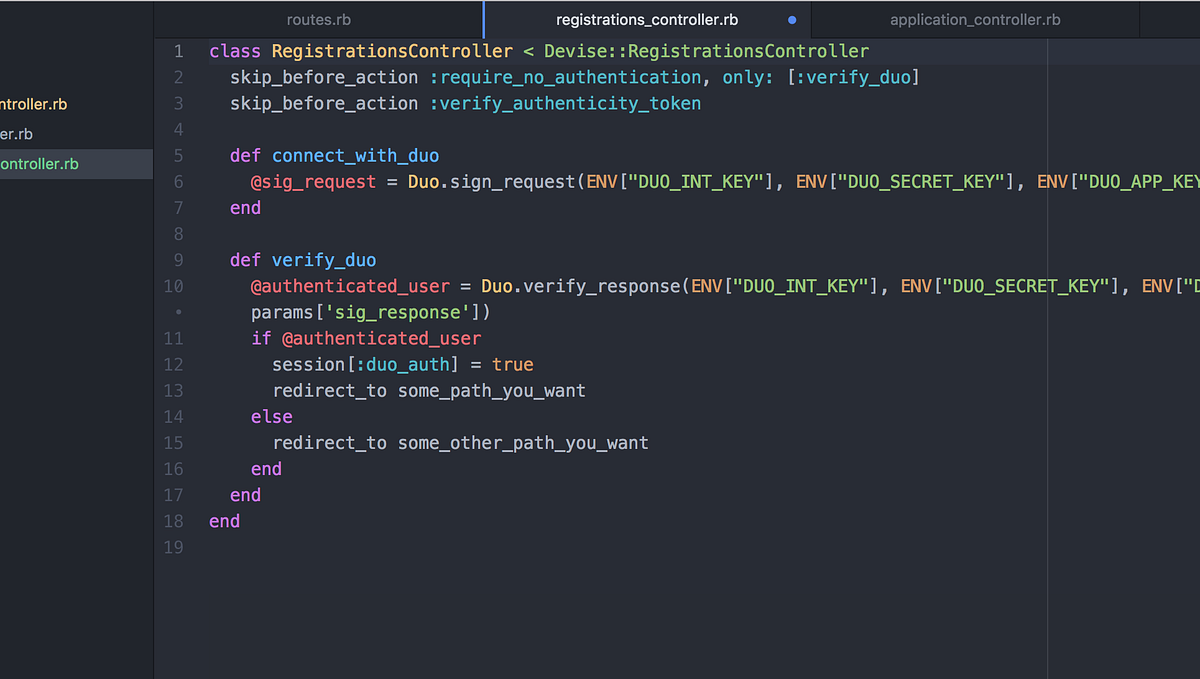 Using Duo MFA with Devise for Rails | by Andrew Haines | Fiat Insight ...