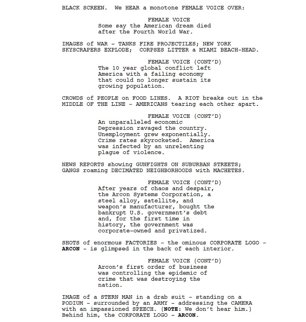 Page One: “The Purge” (2013) - Go Into The Story