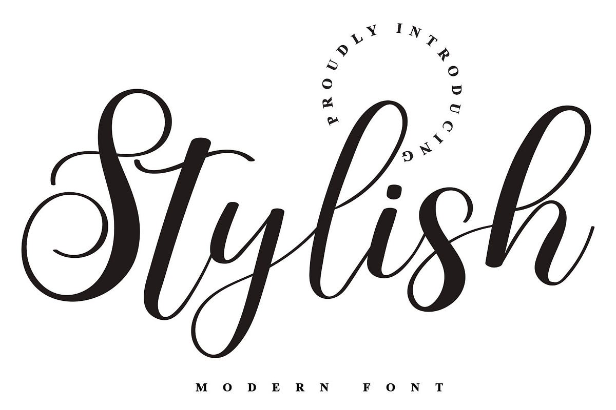 Font Style - Font Stylish - Medium