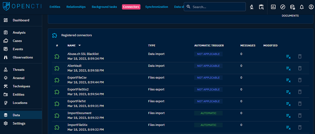 How to add an externalimport AlienVault Connector in OpenCTI? by ZDS