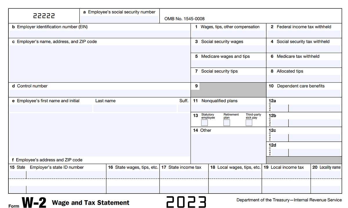 Interpreting a W2 form. What is a W2 form? by Asphalt47 Medium