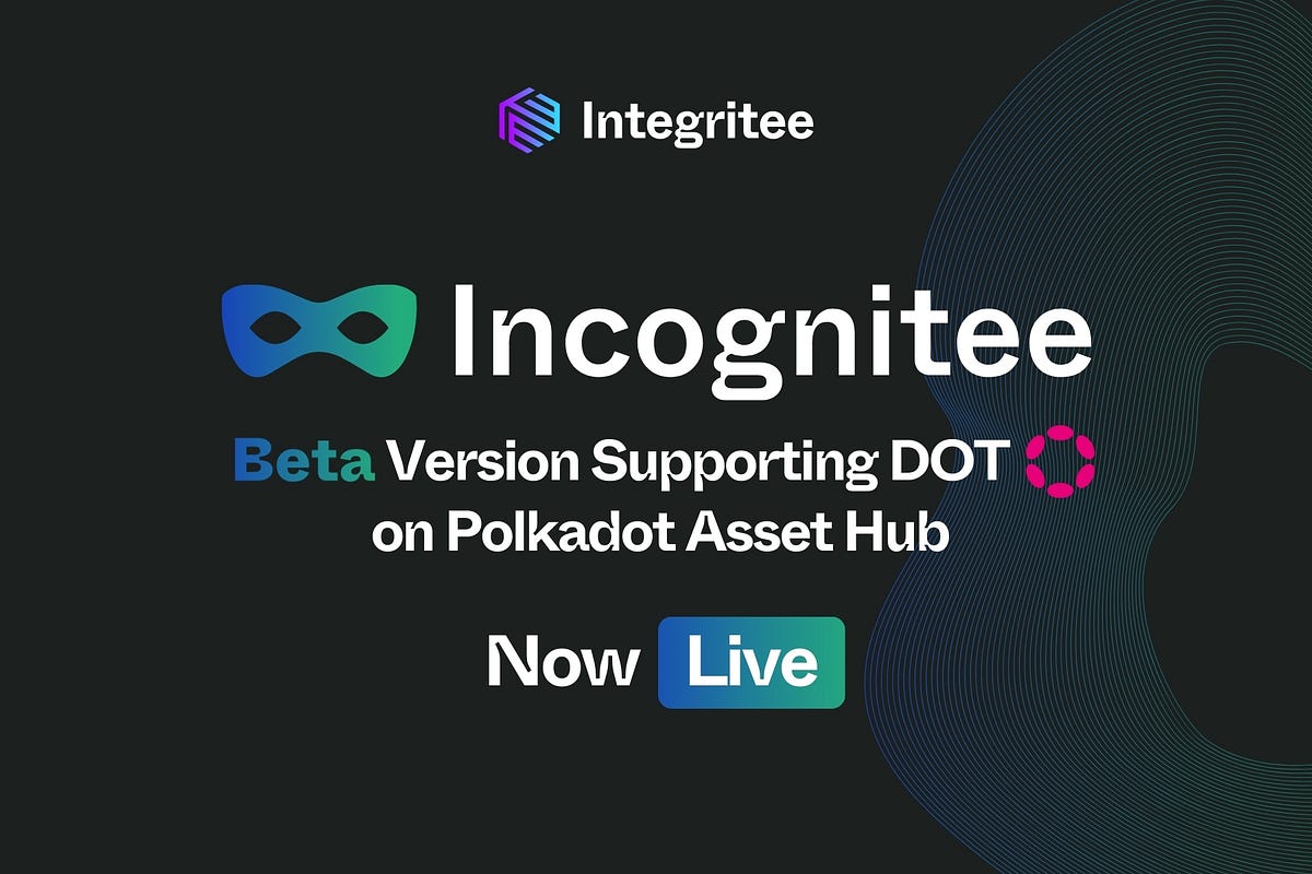 Incognitee — the start of full privacy for DOT
