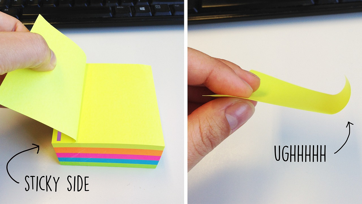 Apparently, You Have Been Using Post-It Notes Wrong Your Entire Life