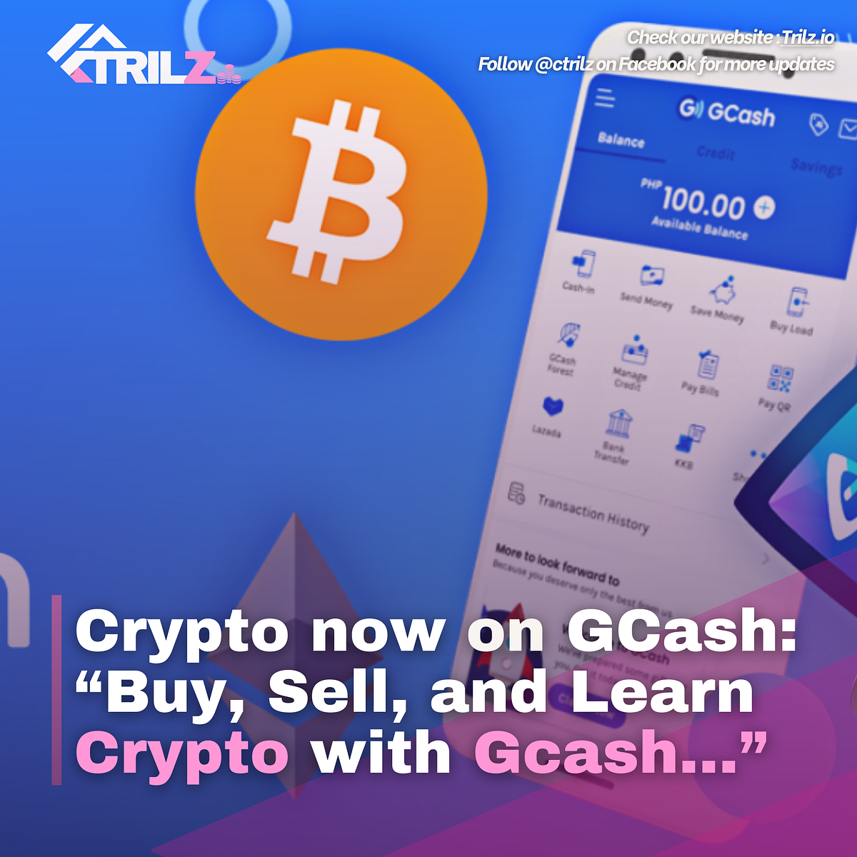 Crypto now on GCash: “Buy, Sell, and Learn Crypto with Gcash…” | by Trilz |  Medium