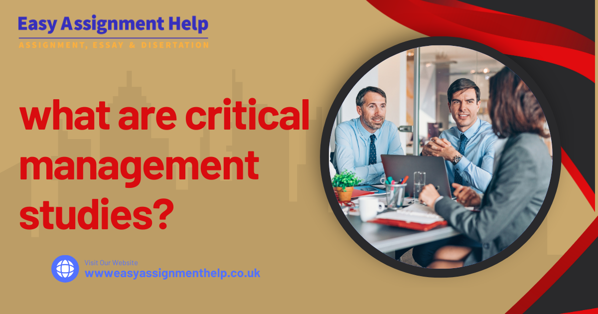 what are critical management studies? | Medium
