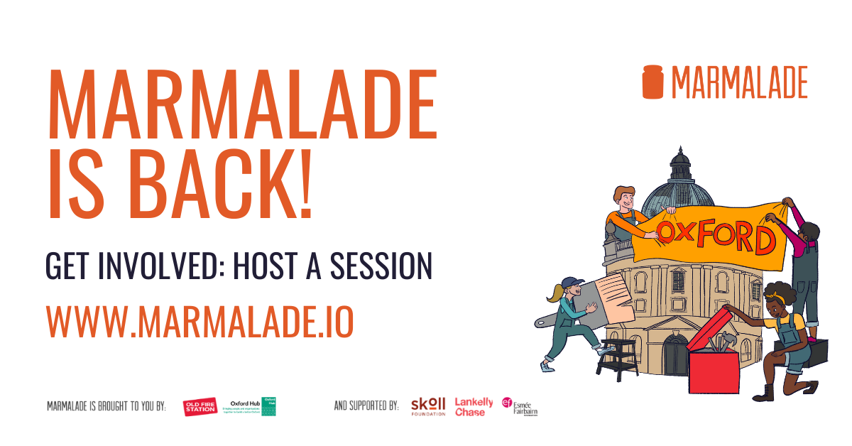 You’re invited to Marmalade 2022! by Oxford Hub Oxford Hub Blog
