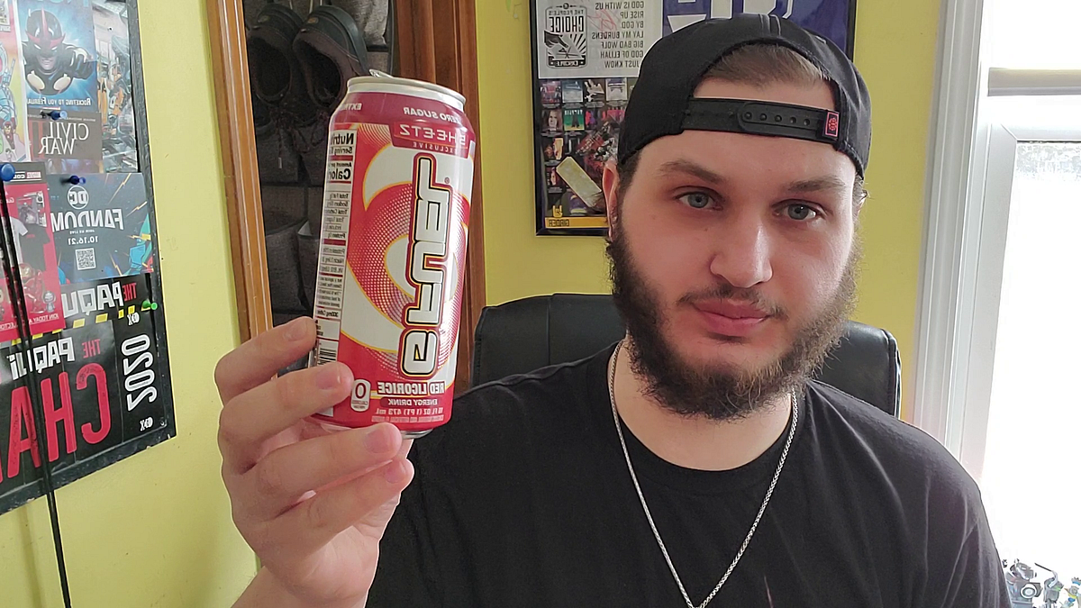 GFUEL Sheetz Exclusive Red Licorice Energy Drink Review Nathan's Fast
