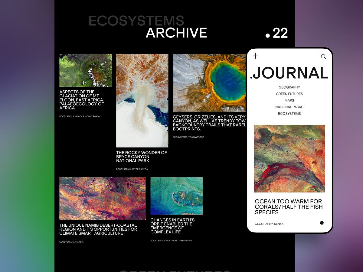 Captivating Web Design Concepts Inspired by Travel Spirit