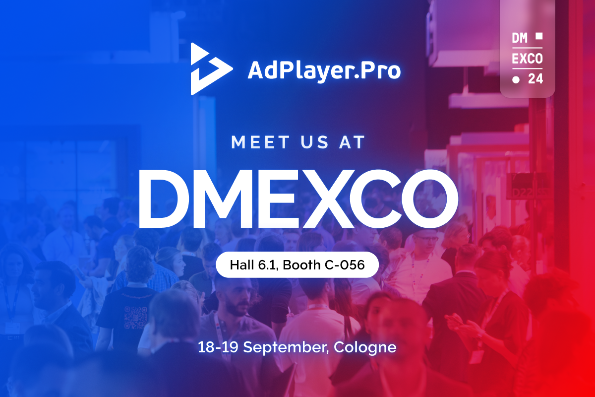 Meet AdPlayer.Pro at DMEXCO 2024