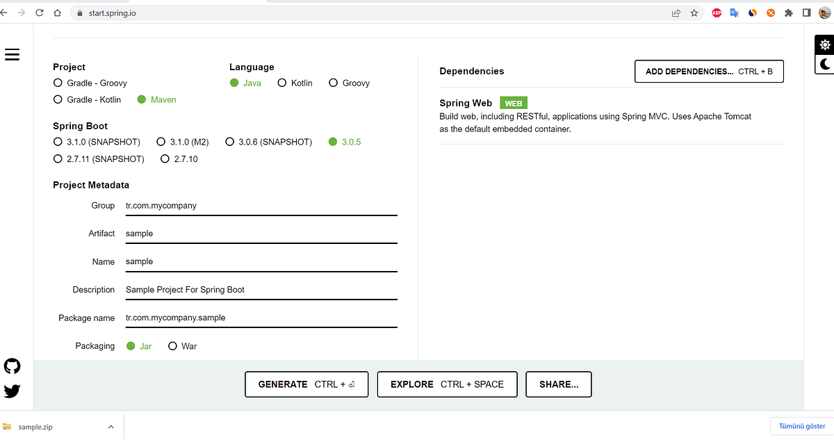 Spring Boot-3: Hello World!. Bu yazımızda örnek bir Spring Boot… | by ...