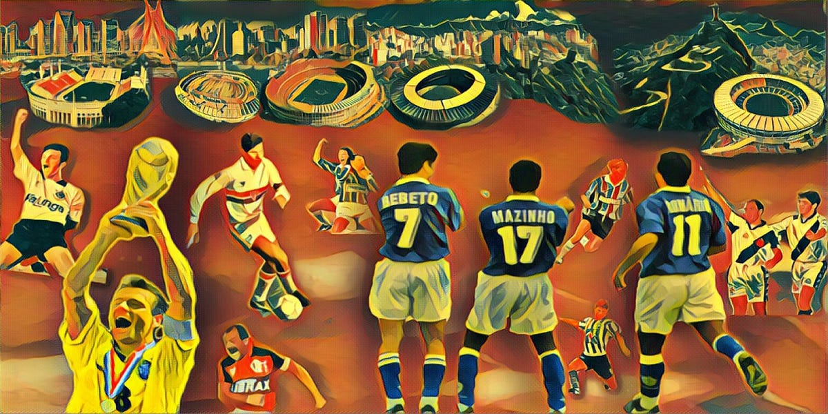 Guia definitivo do futebol brasileiro dos anos 90, by Caio Fonseca