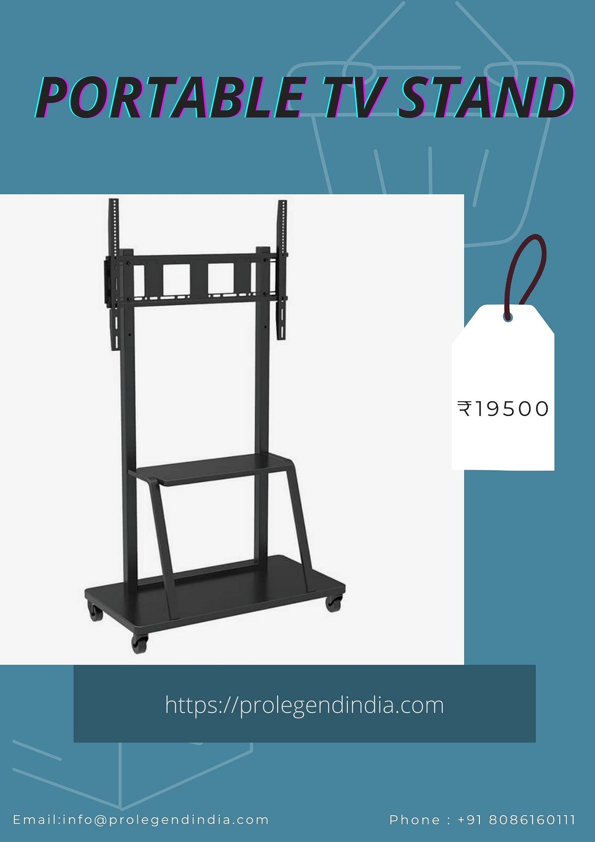 Portable TV Stand PROLEGEND Prolegend Medium