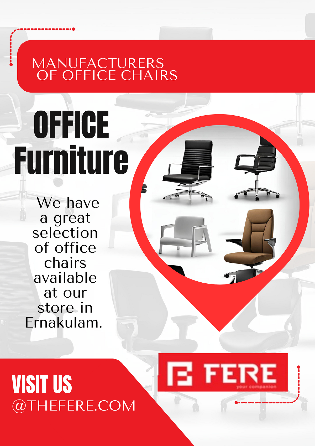 “Choosing the Perfect Office Chairs in Ernakulam A Comprehensive Guide
