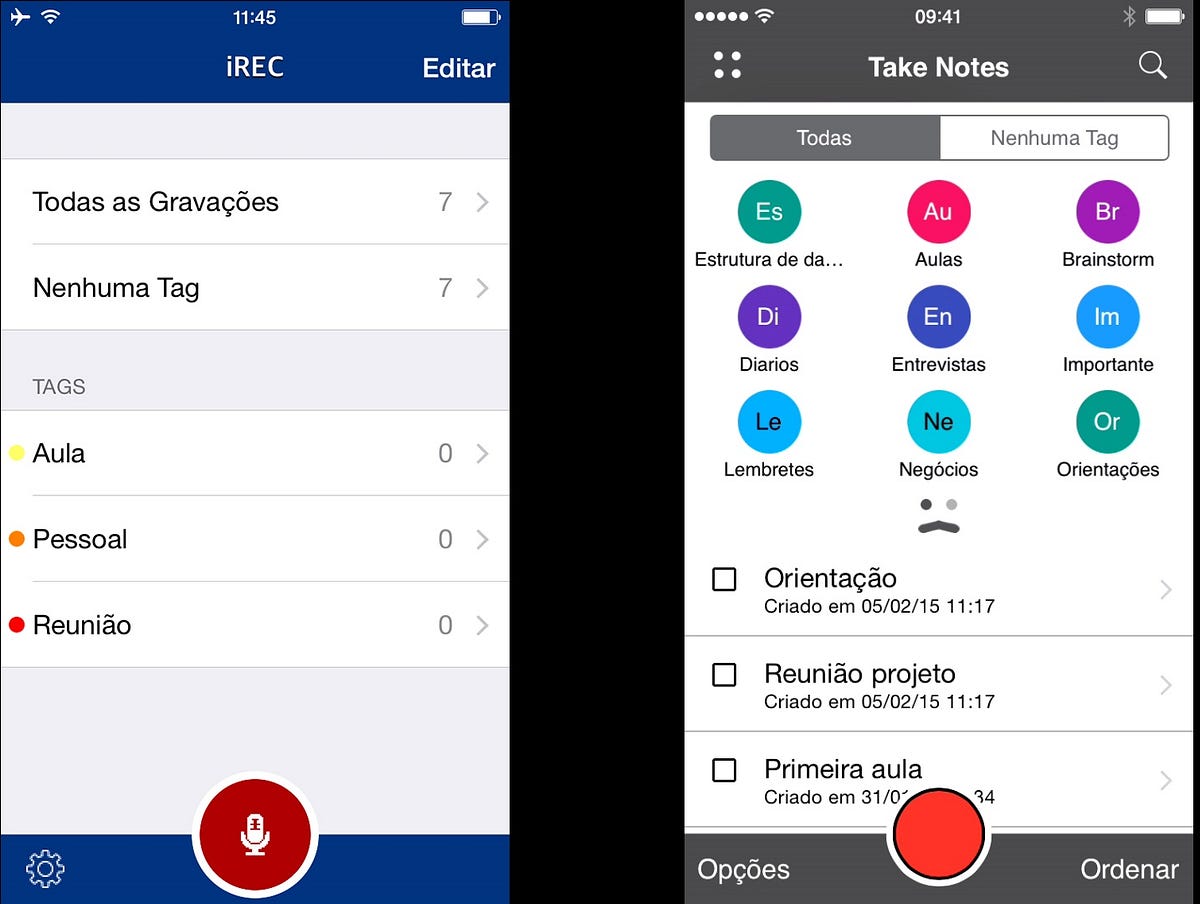 UX/UI Design. App: Take Notes | by L U I Z R O S A | Medium