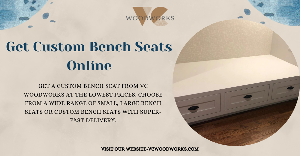 Get Custom Bench Seats Online - VCWOODWORKS - Medium