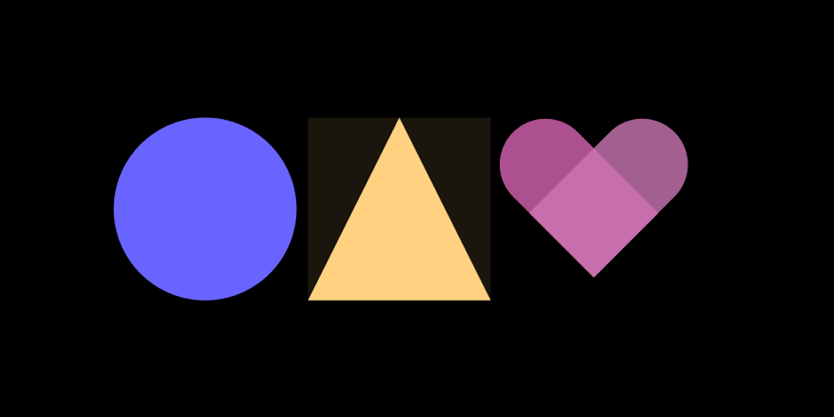 Geometrical shapes with CSS. CSS is shaping the appearance of the… | by ...