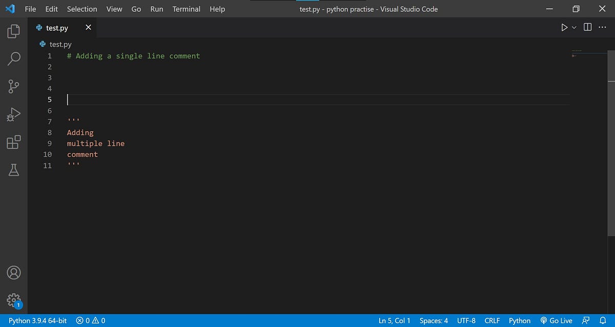 Python Notes. Python notes (1.0) | by Taranjit Singh Anand | Medium