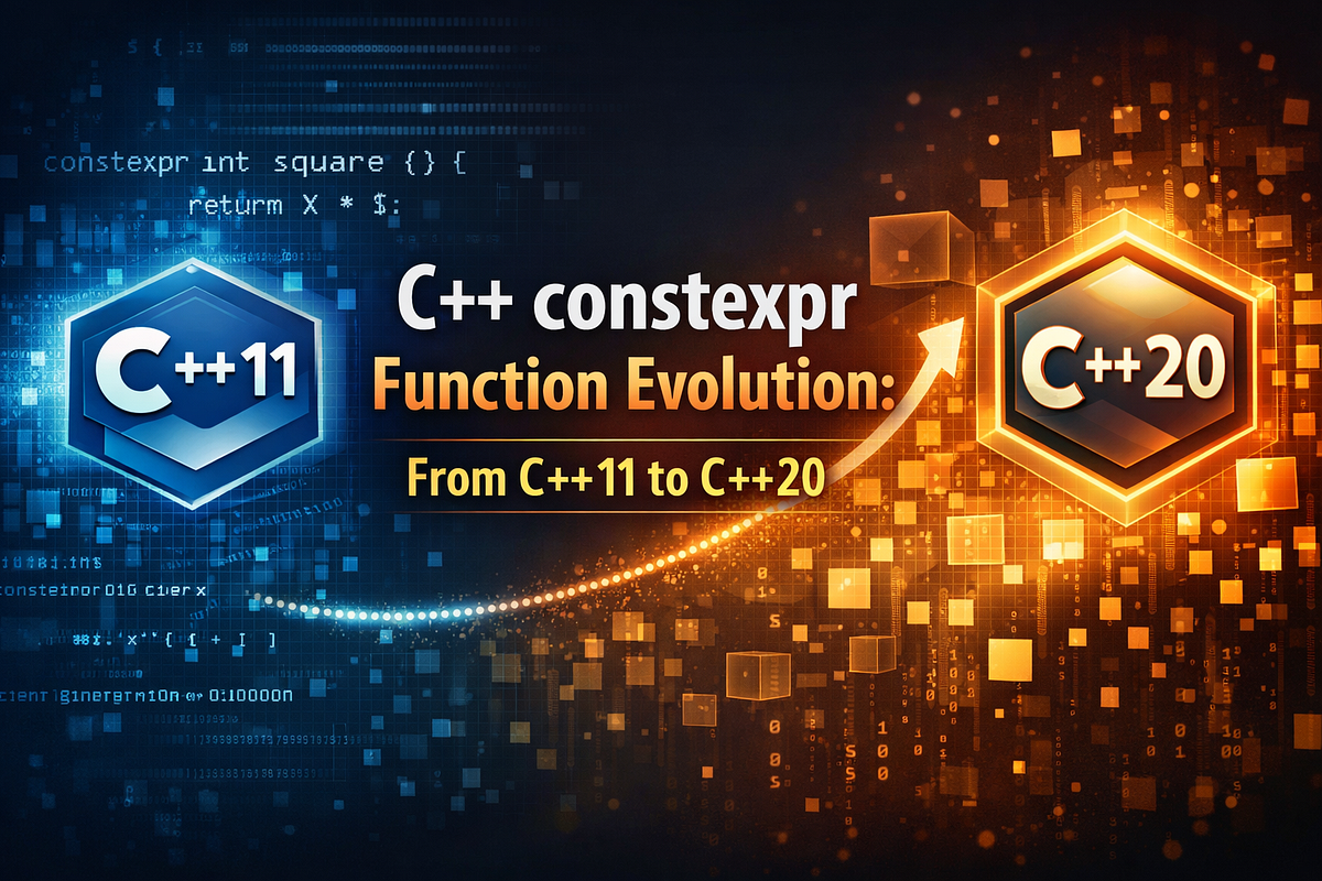Evolution of C++ constexpr: From C++11 to C++20 Compile-Time Power | by ...