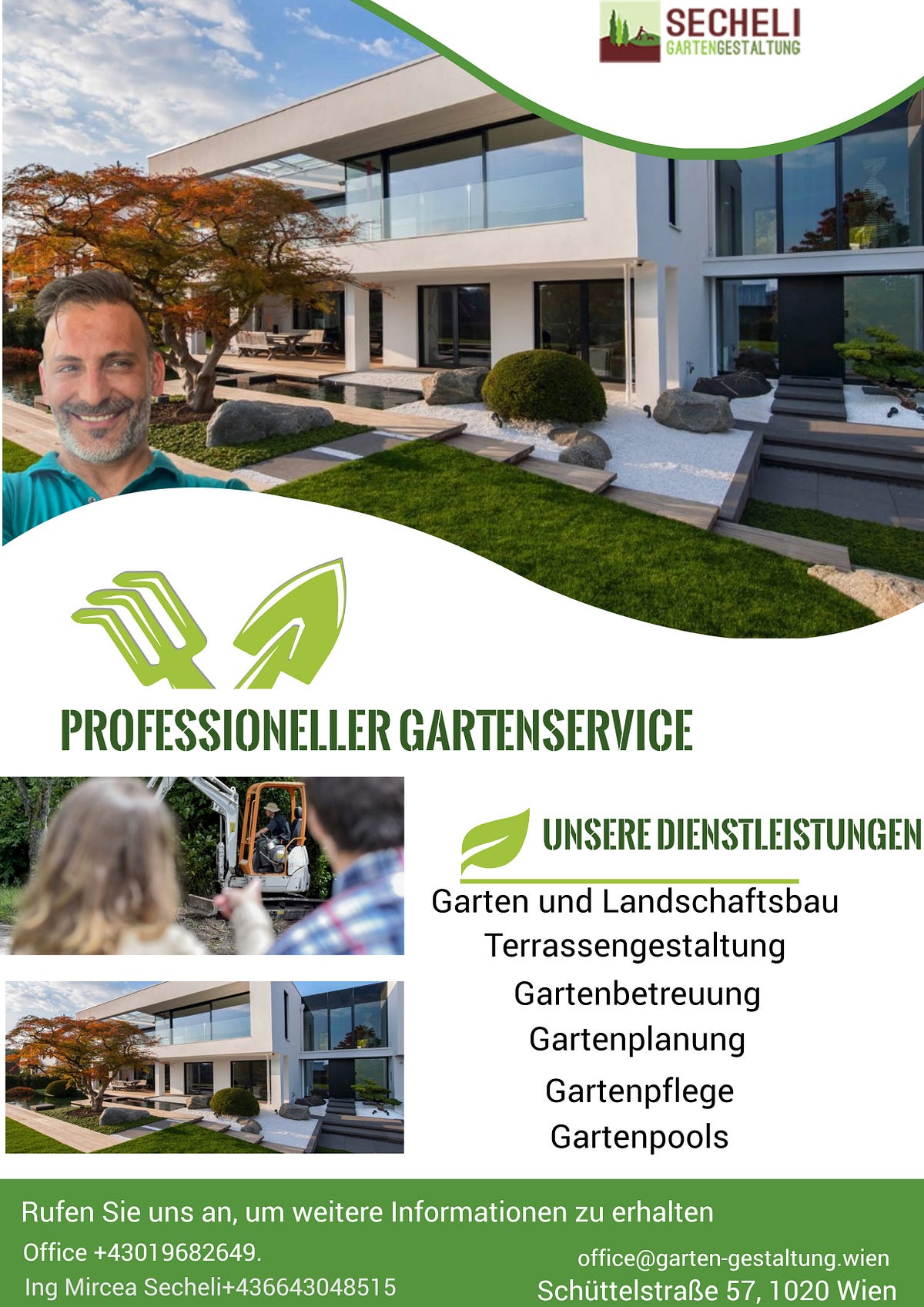 Individuelle Gartengestaltung — qualitätsvoll aus Wien - Secheli ...