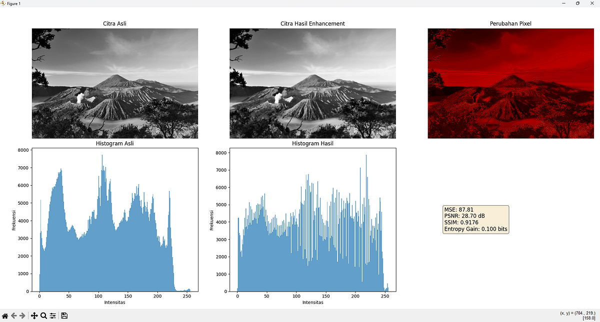Implementasi Sistem Peningkatan Kualitas Citra Digital dengan Histogram ...