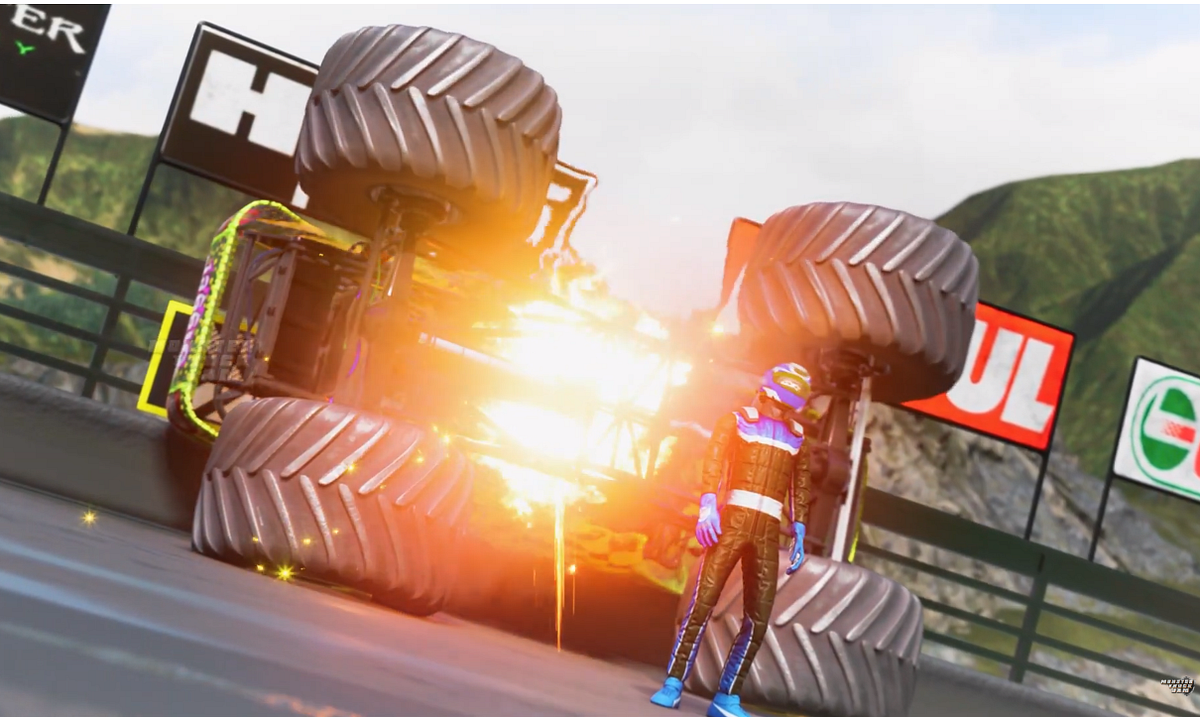 Monster Trucks Wild Ride to Hit Huge ‘Transformer’ — Sledge Hammer