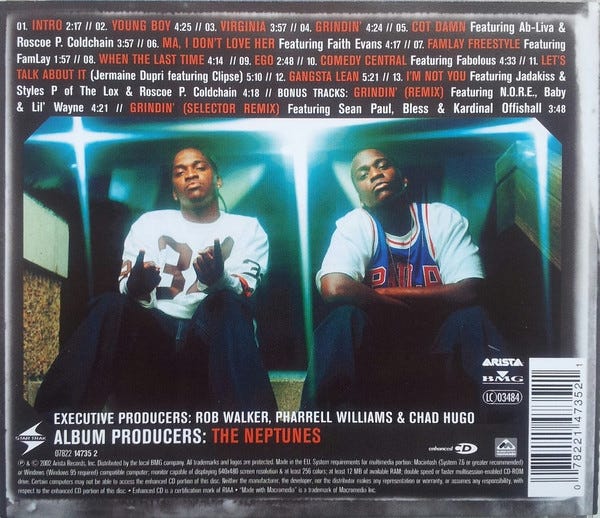 A Clipse Session, Part 1: Lord Willin' (2002) | by Wayne Maye | Medium