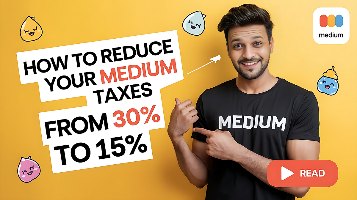 How to Reduce Your Medium Taxes from 30% to 15% | by Gajanan Rajput💚 ...