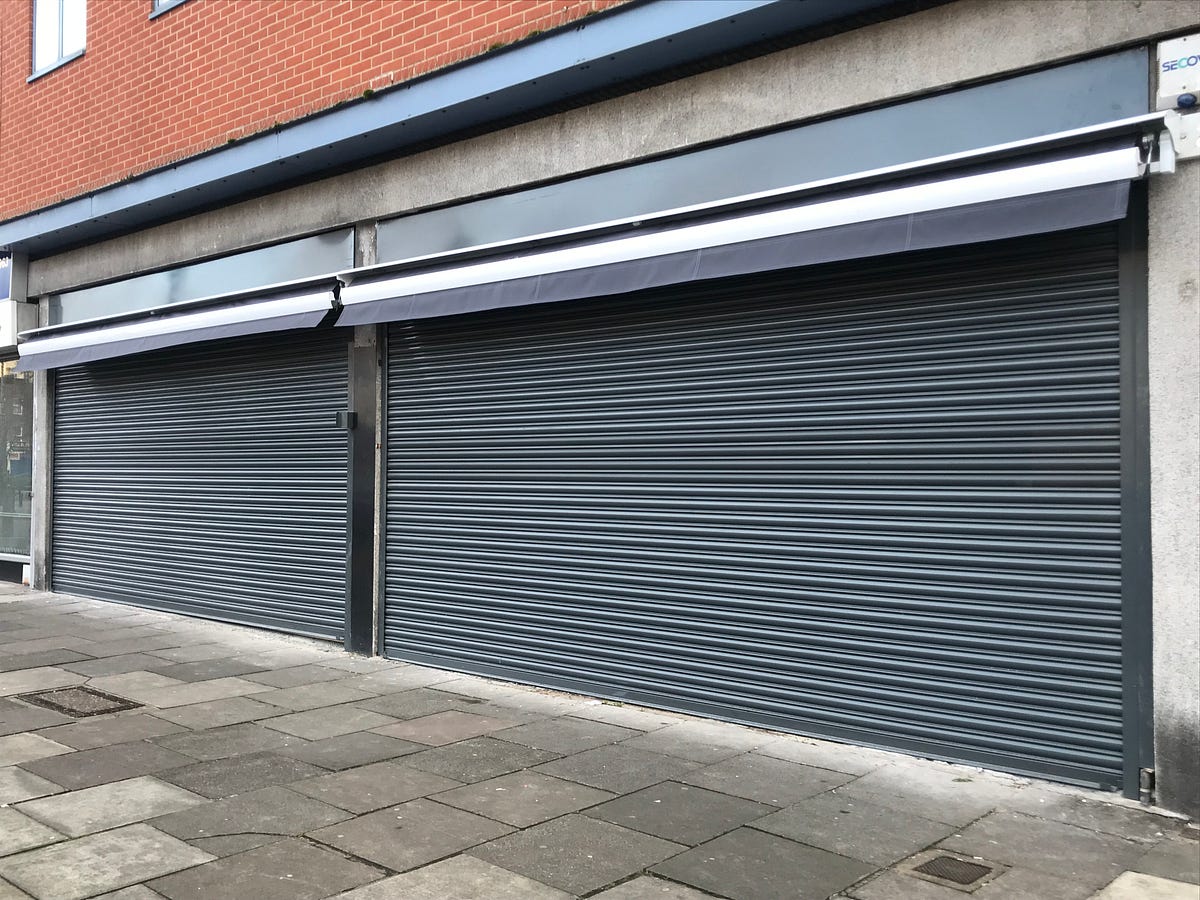 How to open an electric Roller shutter manually? by Jaswinder Singh