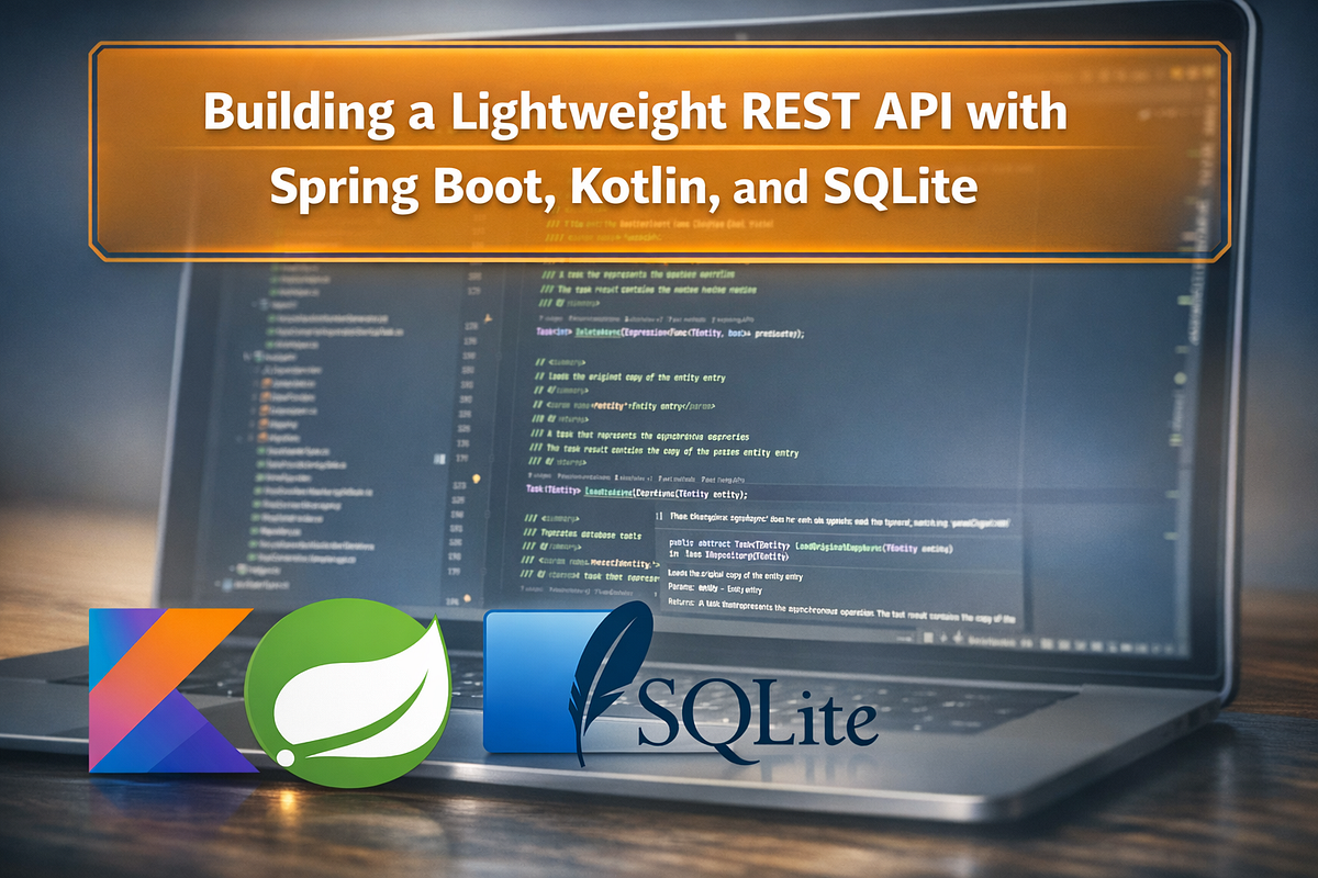 Building a Lightweight REST API with Spring Boot, Kotlin, and SQLite ...
