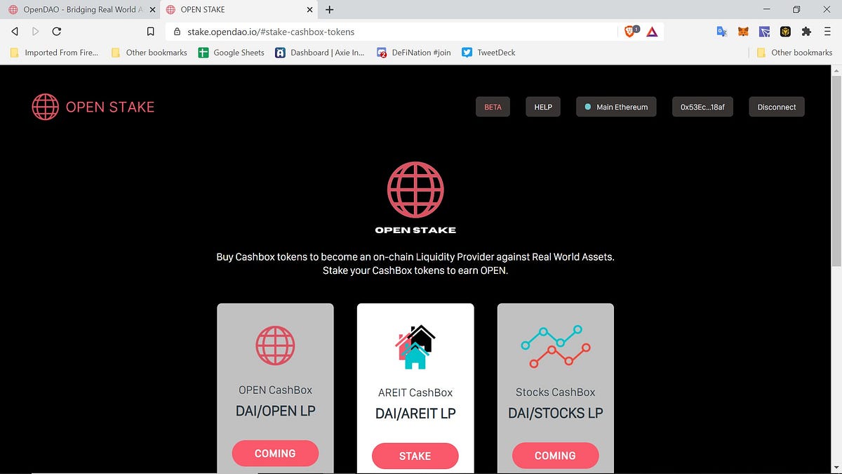 How to OpenDAO CashBox Staking 101 by Logan F Medium